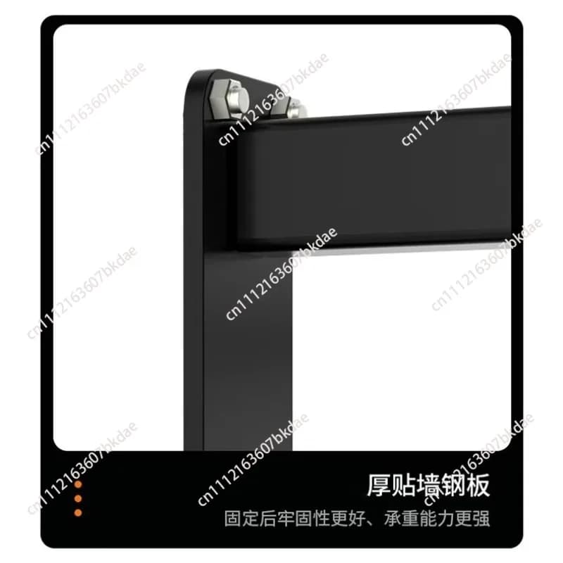 Stainless Steel Multi-position Door Horizontal Bar Wall-mounted Wall Punching Horizontal Bar Pull-up Household