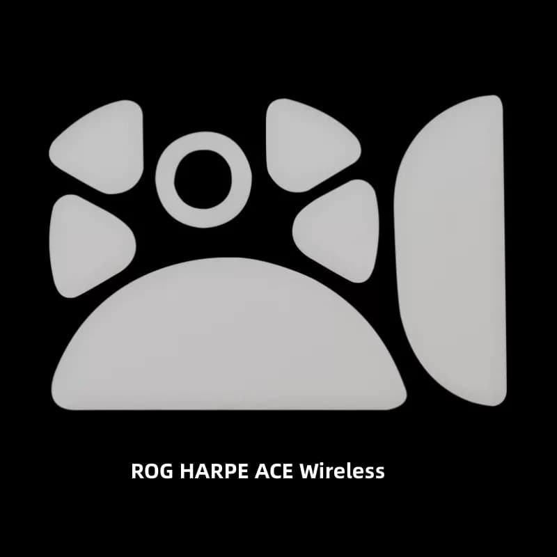 1 confezione Esports Tiger ICE versione piedini per mouse pattini per mouse per mouse da gioco ROG HARPE ACE