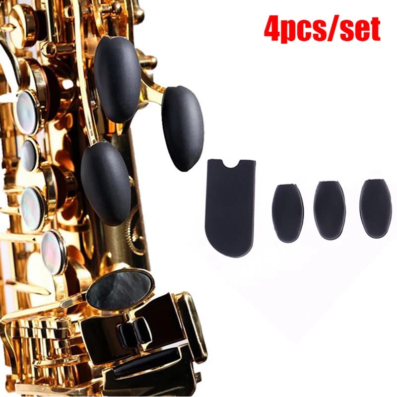1Set Saxophone Finger Rest Thumb Cushion Palm Key Silicone Protector for Alto Tenor Soprano