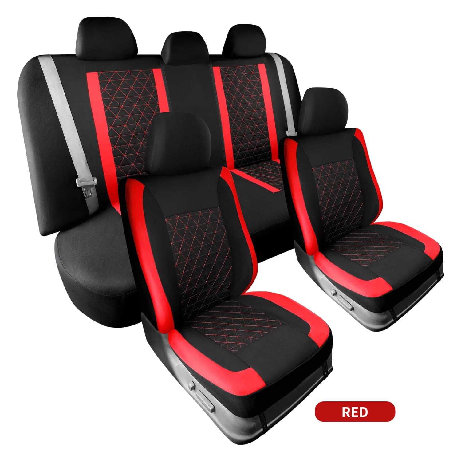 Car cover in diamond-shaped fabric for 5 seats for SEAT All car models Leon Arona Ateca Tarraco Ibiza Alhambra Car accessories