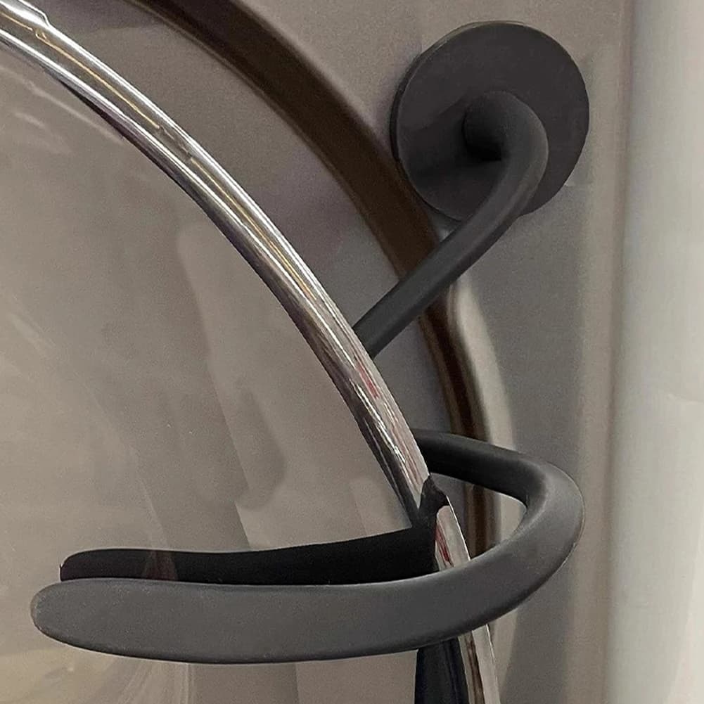 Fermo per Porta Lavatrice Rimovibile Magnetico, Gancio per Porta Lavatrice Resistente all'Usura, Fermaporta Flessibile, Strumento per Asciugatrice
