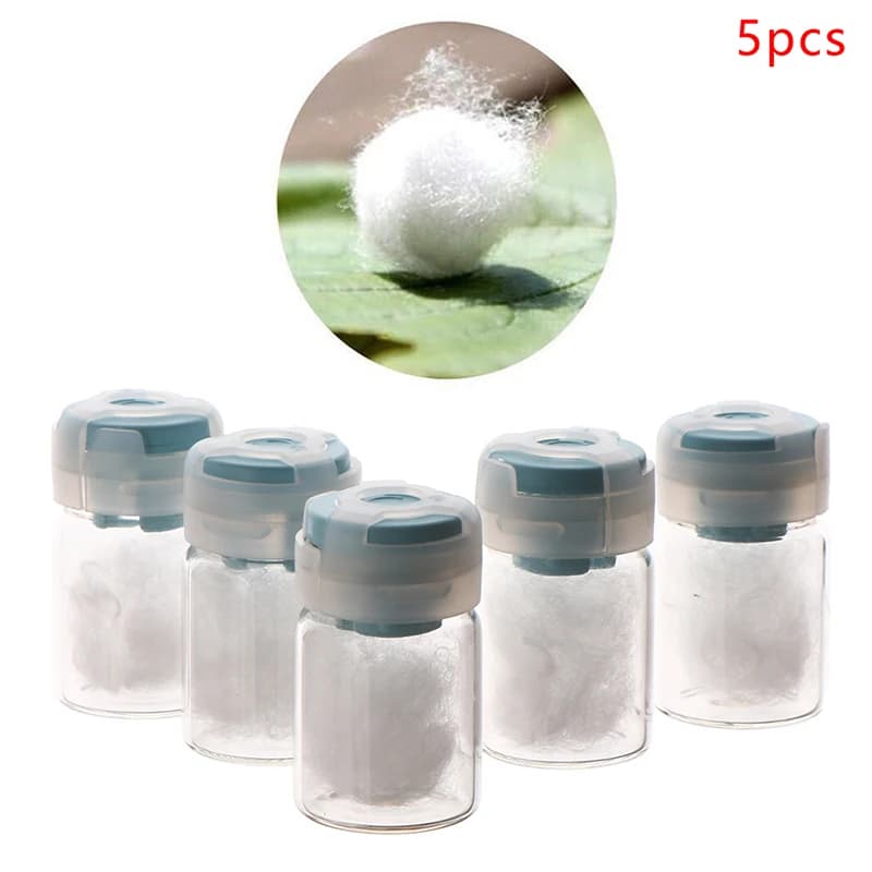 5 bottiglie di collagene puro palla di seta naturale proteina Anti invecchiamento essenza rassodante rimozione delle rughe cosmetici siero viso