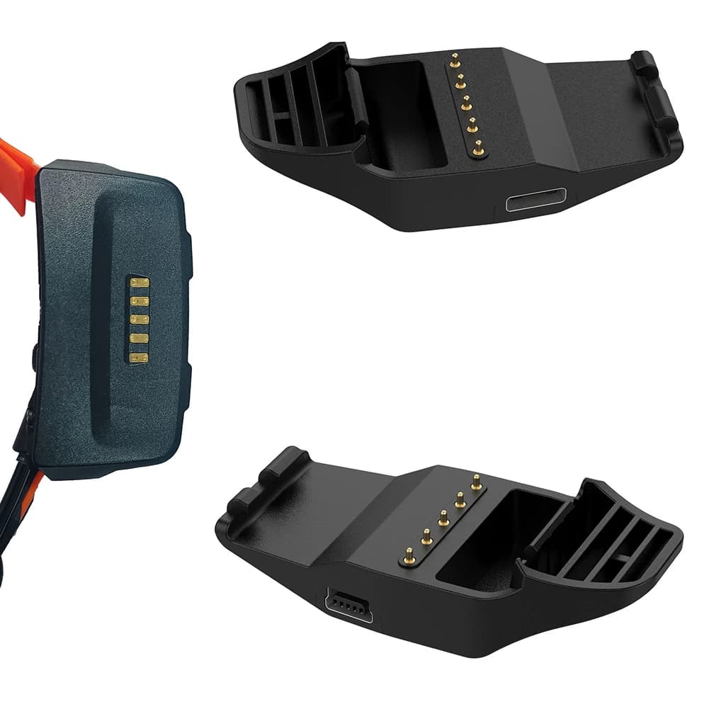 Garmin Cane Collar Charger, Charging Cable Reusable with Adapter, Integrated Smart Chip, Portable Charger, Animal Accessories