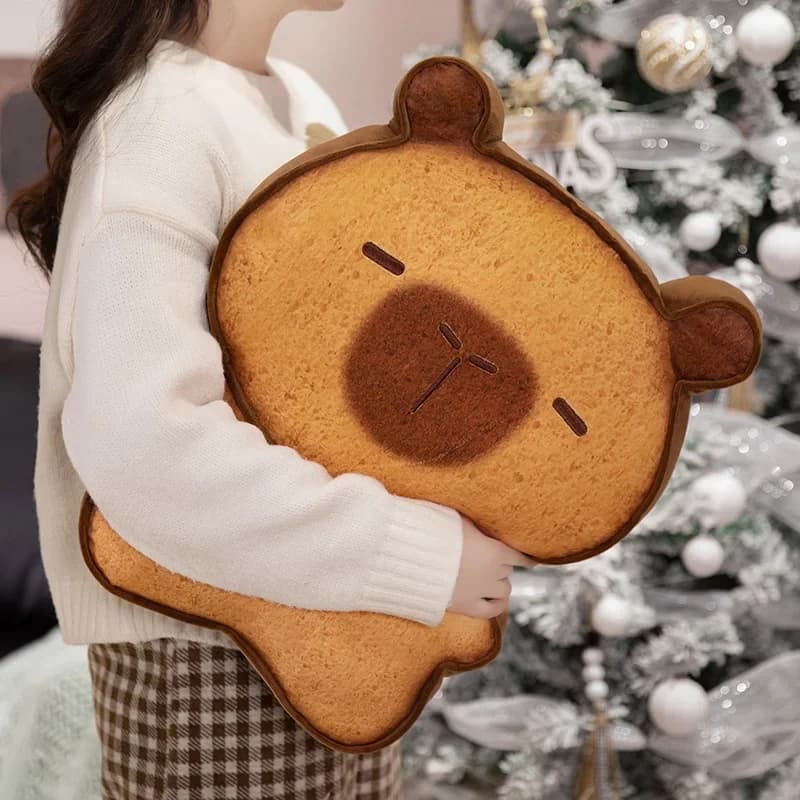 17/30/50cm Sveglio Soft Farcito Toast Bearing Animals Capibara Anime Toy Plush Doll Kawaii Plush Christmas Gift