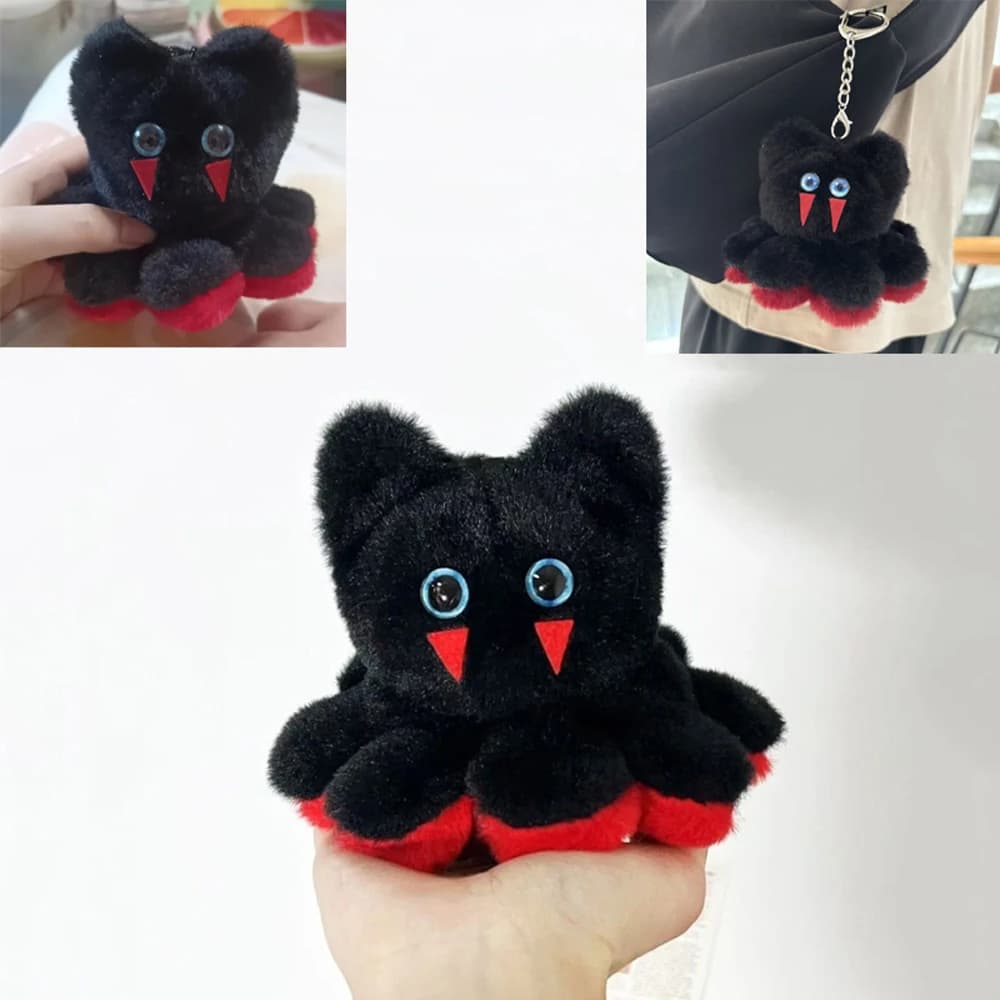 Ultimo Modello di Peluche Call of Duty Ghost Octopus Konig, 12cm, Occhi Blu e Lacrime Rosse, Portachiavi, Ciondolo Decorativo per Borsa