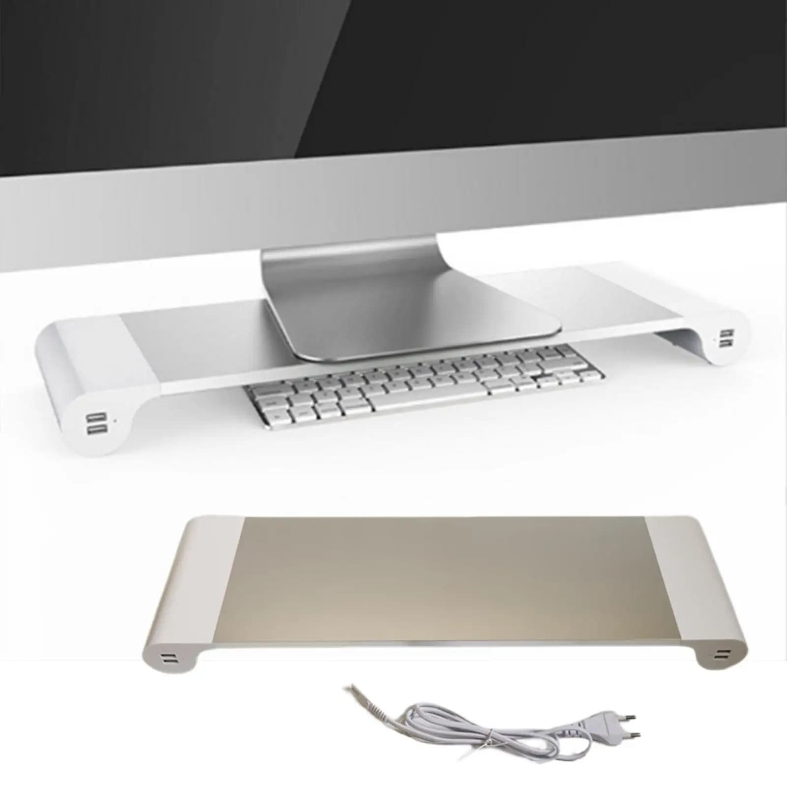 Supporto per monitor del computer Riser Supporto per schermo del computer con aumento di altezza da tavolo