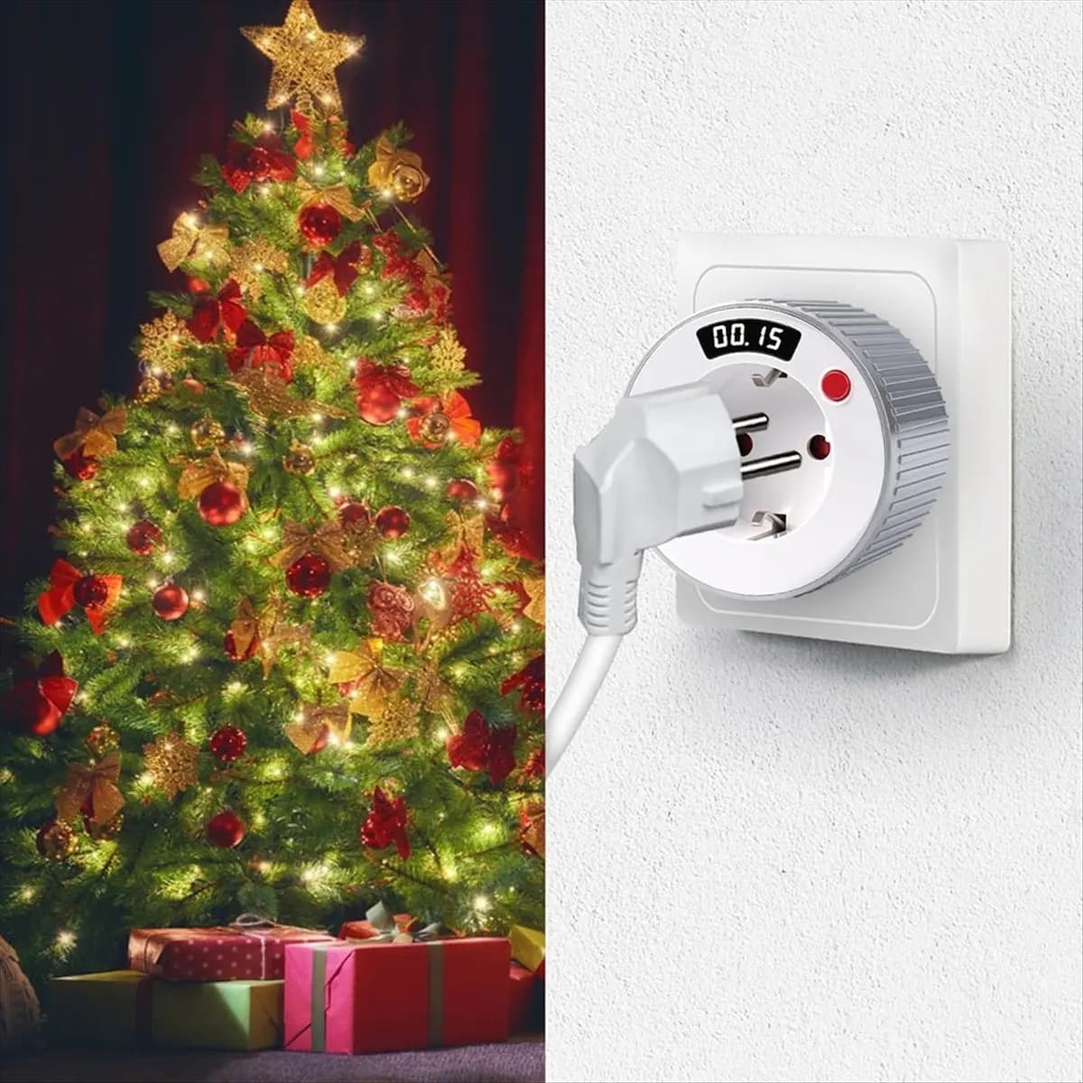 A77K WiFi Smart Plug 16A Socket Kid Protection Surge Protector Home Timing Smart Life APP Sockets EU Plug