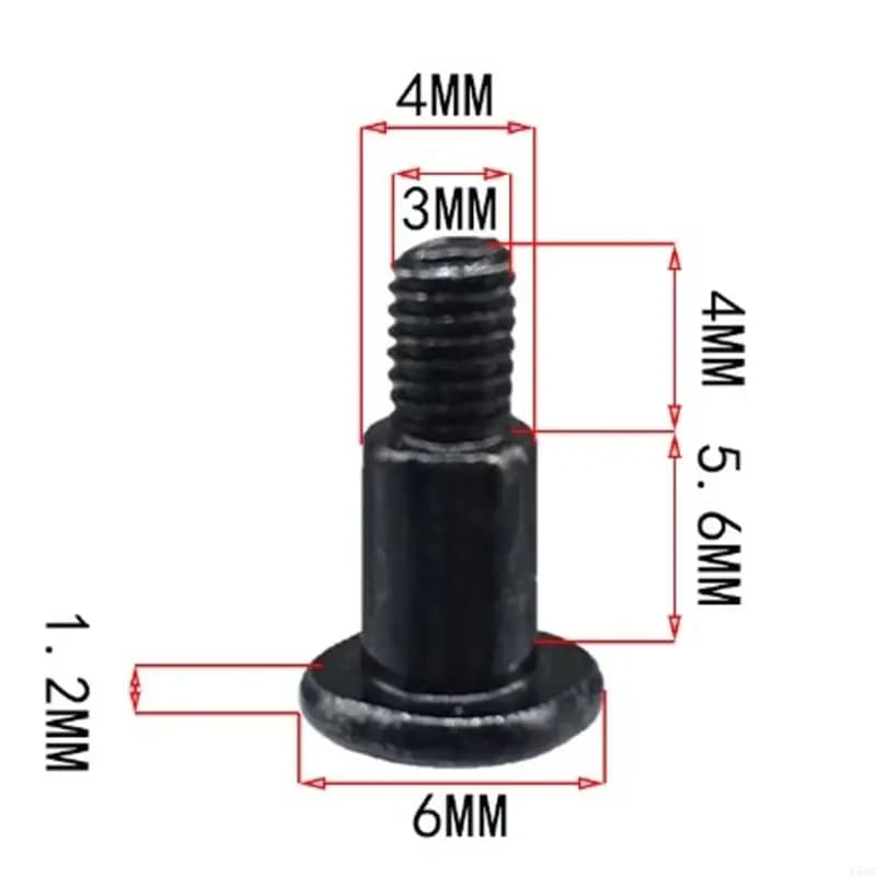 F68C 20pcs Computer for Case Shockproof Screws Shockproof Screws + Shock Absorption 3.5-inch or 2.5-inch HDD Shock Absorption