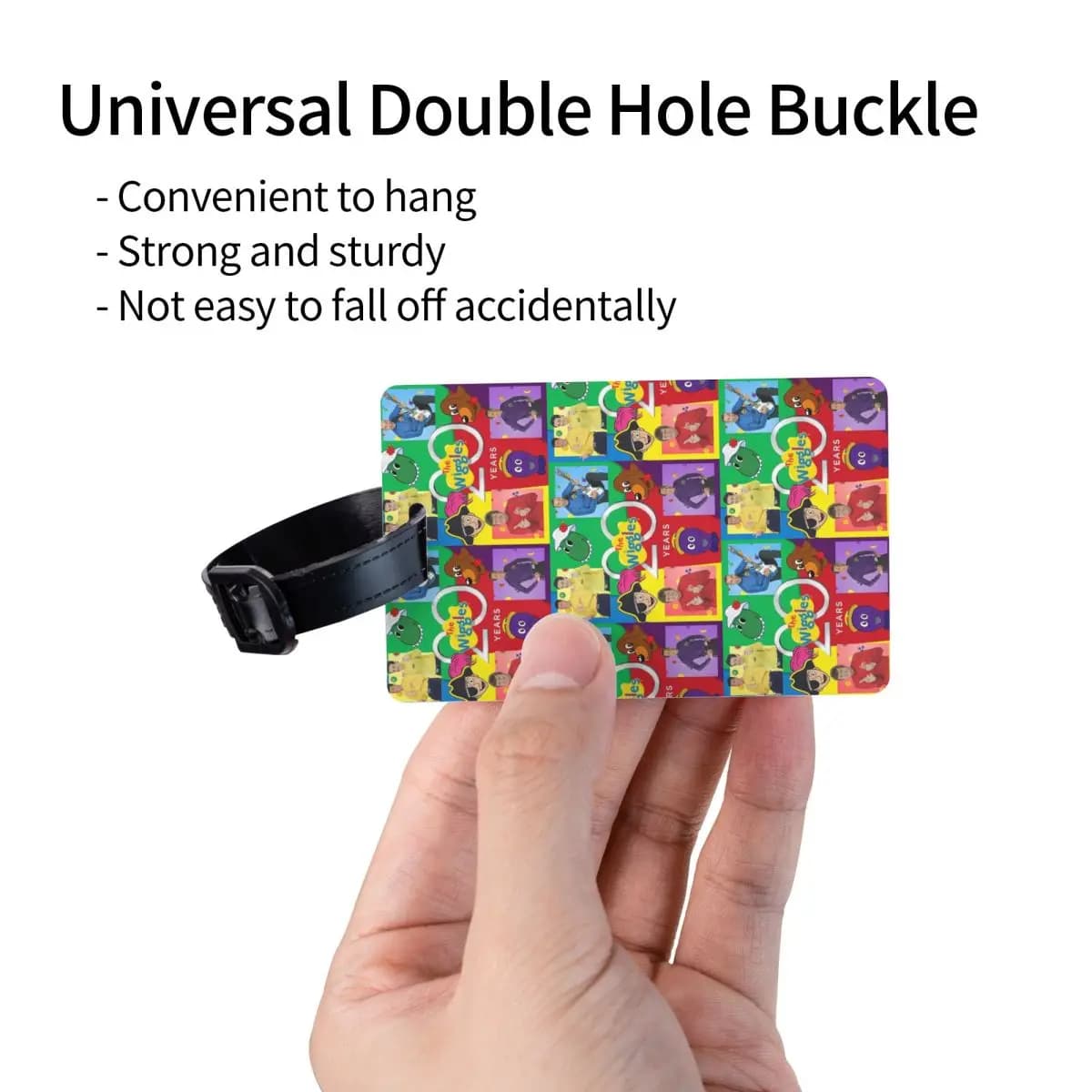 Etichette per Bagagli della Band Musicale The Wiggles, Accessori per Valigie, Tag per Bagaglio da Viaggio, Porta Etichetta con Nome e Indirizzo