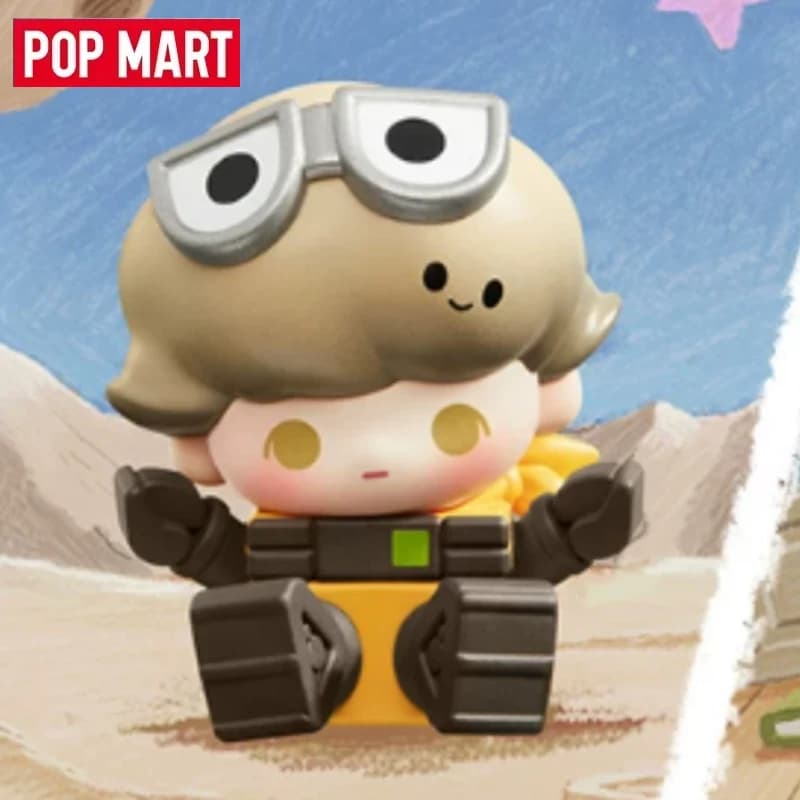 POPMART POP BEAN DIMOO WORLD PIXAR Series Mini Genuine Blind Box Toys Kawaii Anime Action Figure Doll Mystery Box Gifts