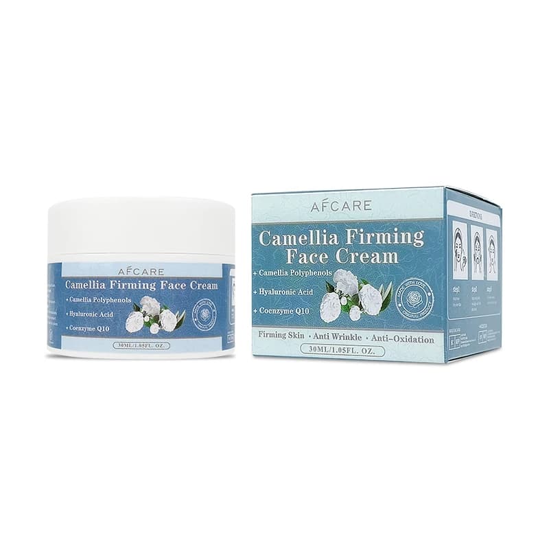 Camellia Deep Collagen Firming Cream - Elasticity Enhancing Multi-Collagen Face Moisturizer for Long-Lasting Hydration