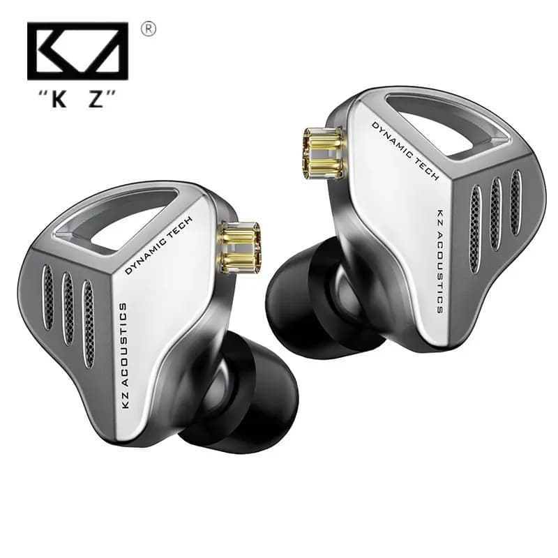 KZ ZVX auricolari Dynamic HIFI Bass auricolari In Ear Monitor cuffie Sport Noise Cancelling Headset