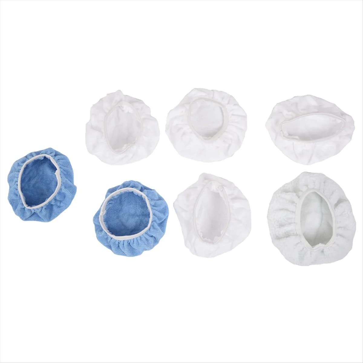 7 pz auto lucidatrice Pad cofano cofano Set tampone di lucidatura copertura per 220mm-250mm(9-10 pollici) lucidatura ceretta cura vernice auto