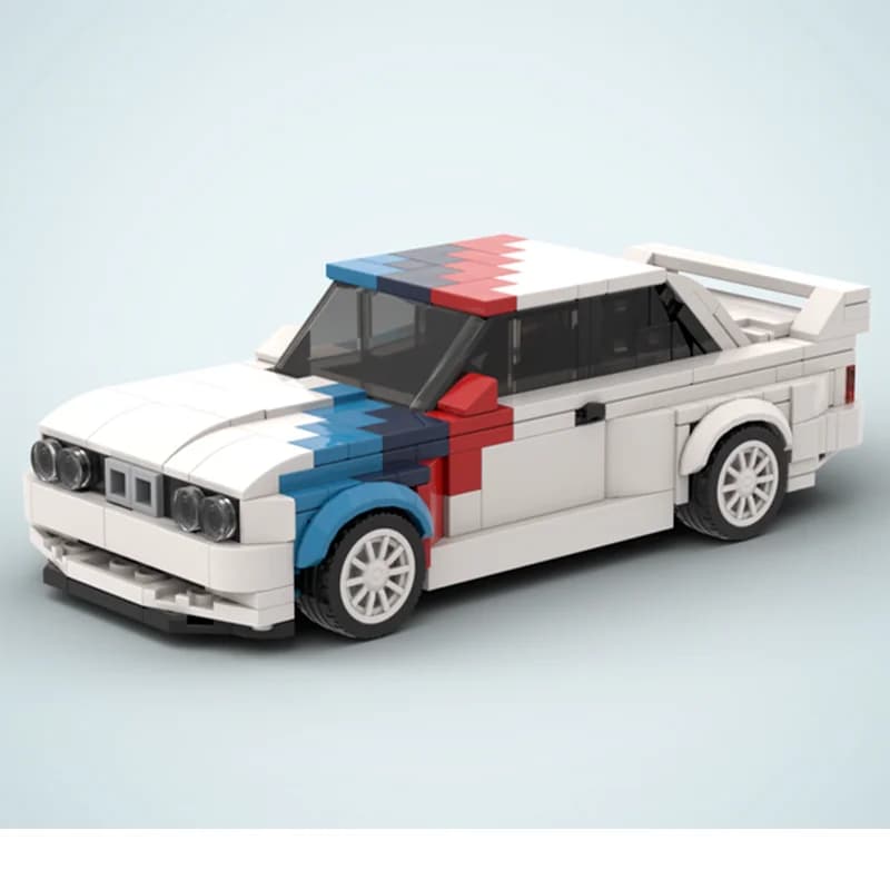 456PCSMOC car model M3 DTM super sports car DIY creative puzzle assembly building blocks gift