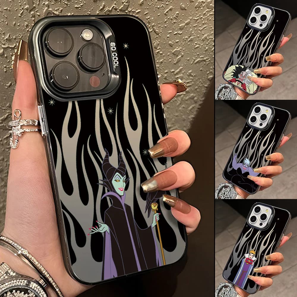 Disney Witch Malefica Ursula Cassa Del Telefono per Xiaomi Redmi 14C 13C 12C 10C 9C Nota 14 13 12 11 10 9 8 S Pro Plus 4G 5G Copertura