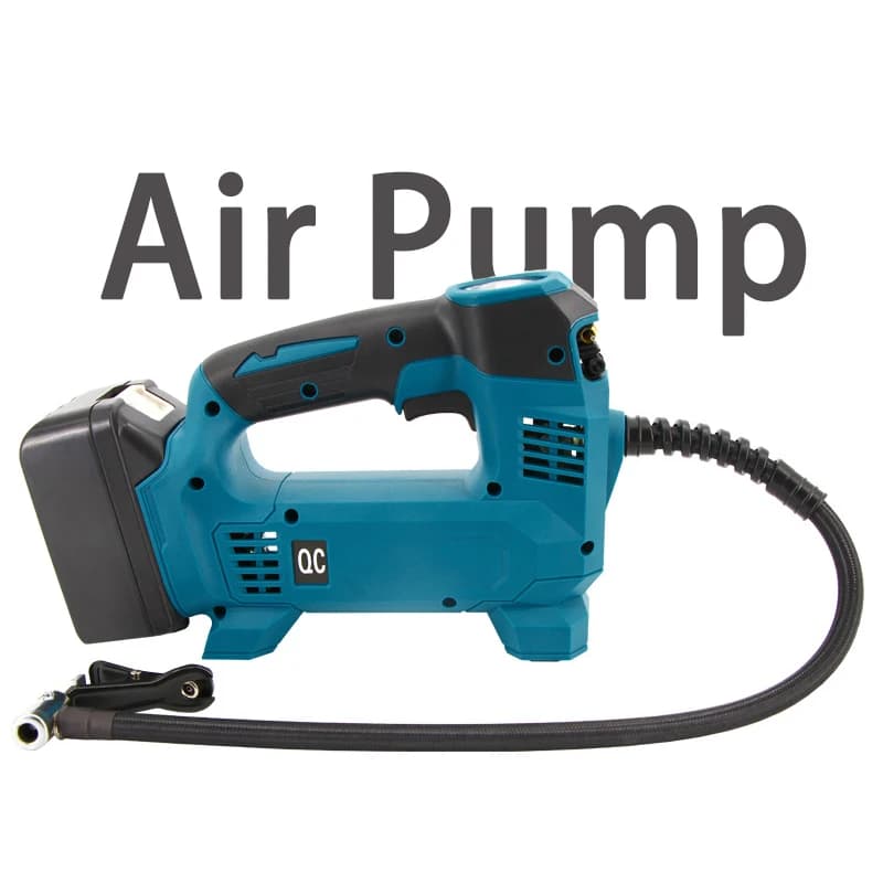 Gonfiatore elettrico per pneumatici per auto da bicicletta per Makita 18V Batteria Pompa di gonfiaggio per pneumatici Pompa di aria del compressore d'aria con display digitale