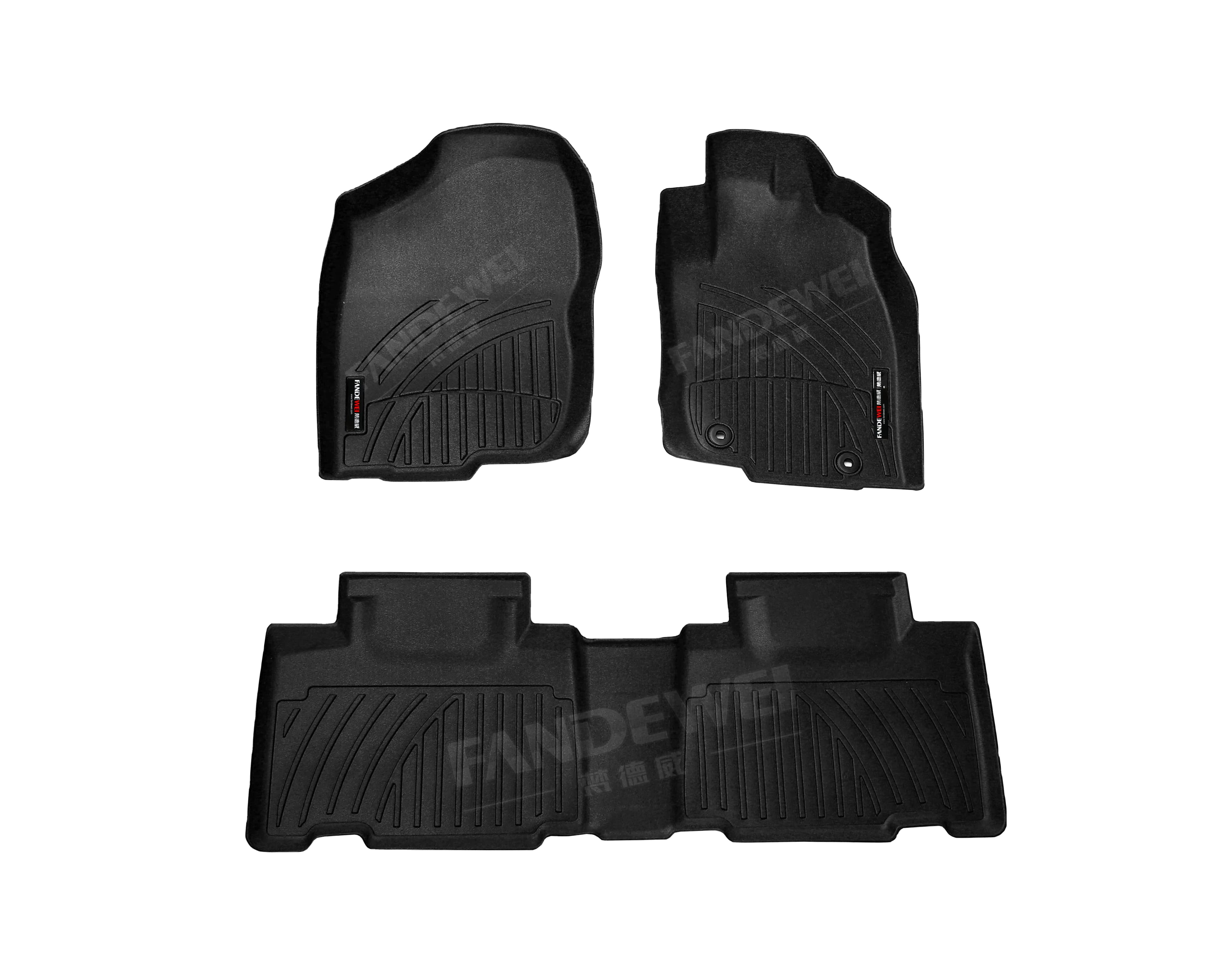Tappetini per auto inodore di vendita calda Creatori di tappetini personalizzati per tutte le stagioni Tappeti antiscivolo di lusso facili da pulire per TOYOTA RAV4
