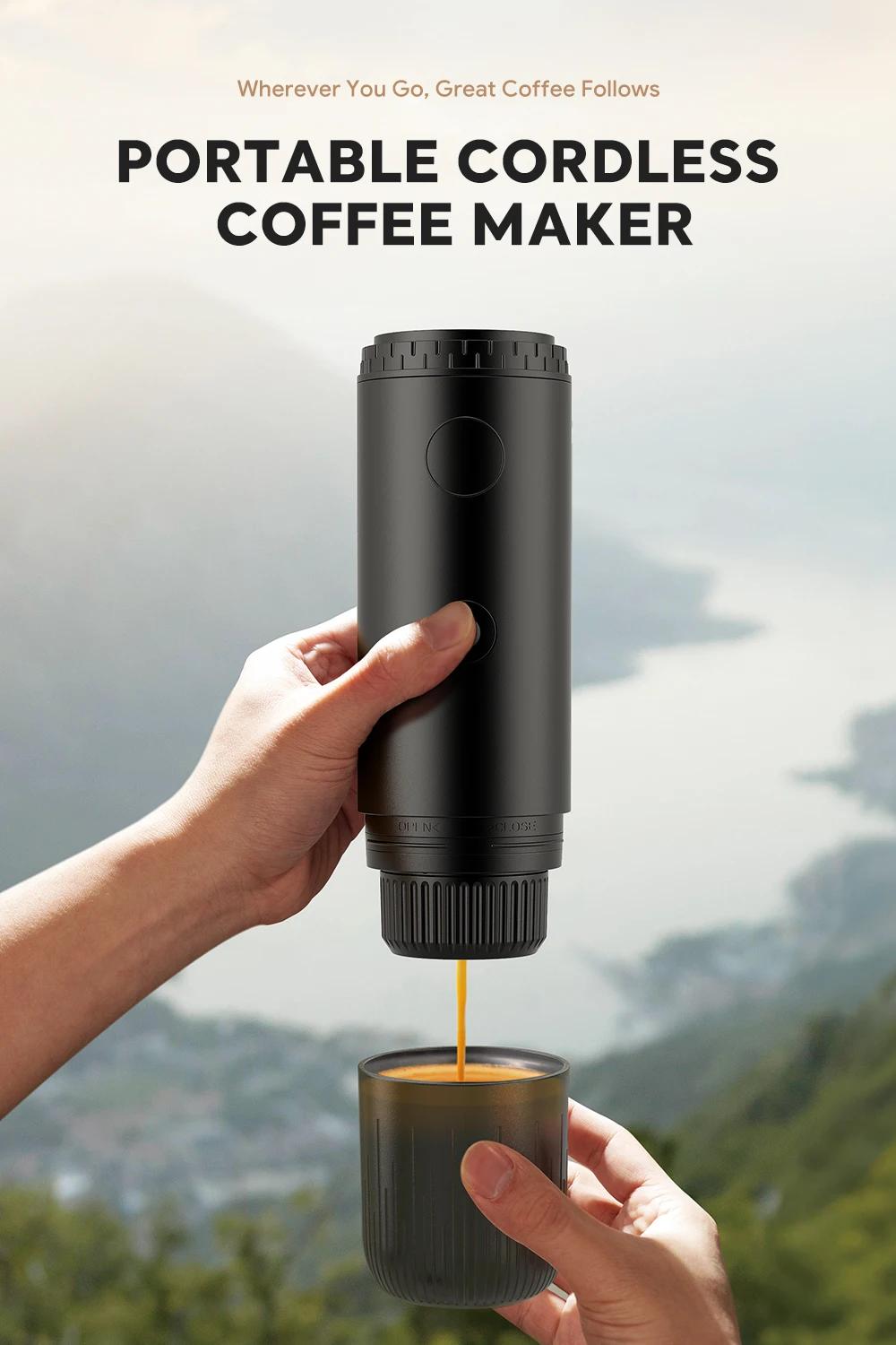Macchina da Caffè Nespresso Dolce Gusto Compatta e Portatile 3-in-1, Ideale per Viaggi e Avventure all'Aperto