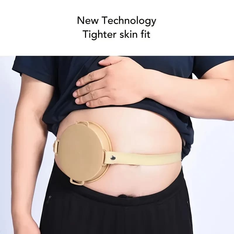 1Pc Cover Ostomy Stoma Shower Colostomy Protector Wound Bath Belt Waterproof Covers Adjustable Supplies Guard Stretchy