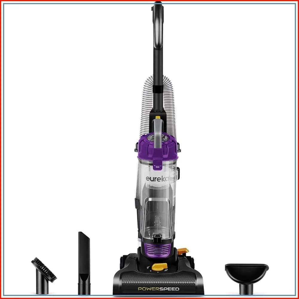 PowerSpeed Bagless Upright Vacuum Cleaner, Powerful Suction, Lightweight, Easy to Use