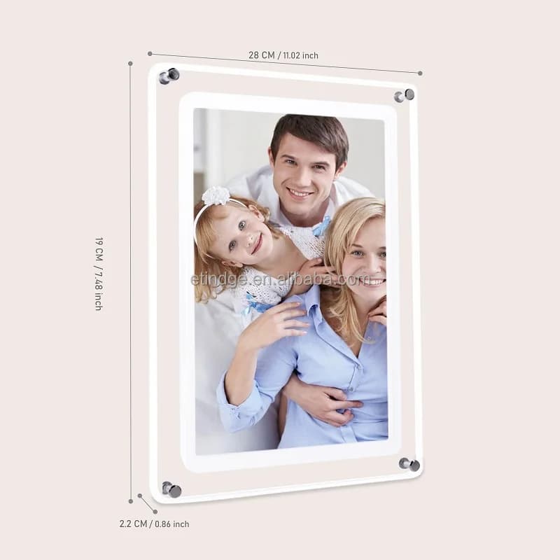 5/7/10.1 Inch Acrylic Digital Motion Memory Video Photo Frame