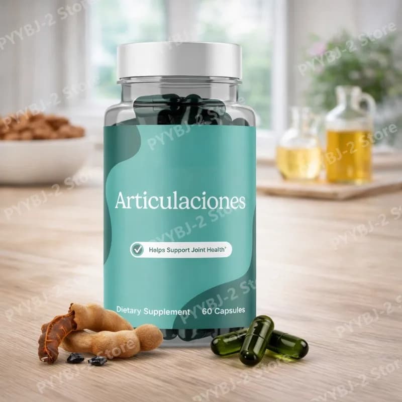 60 Count Joint Support Capsules Dietary Supplement Contain Turmeric and Tamarind Keep Joint Health Comfort and Flexibility