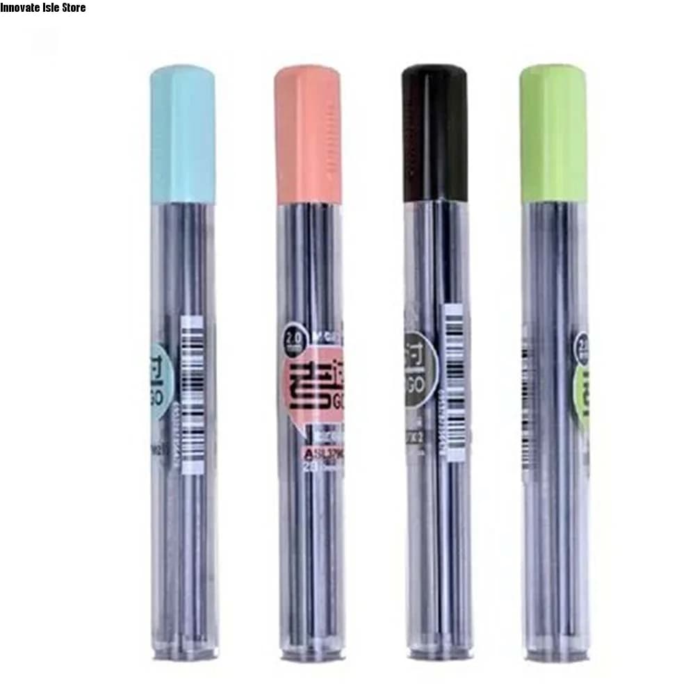 Pencils 2.0mm 2B Refill Pencils With Sharpener Automatic Pencil Office School Supplies Mechanical Pencil Propelling Pencils