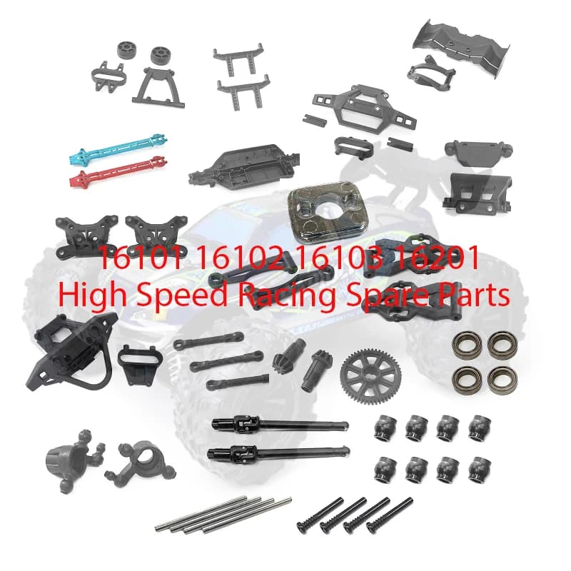 16101 16102 16103 16201 Ad Alta Velocità Da Corsa 1/16 4WD 50 Km/h RC Auto Ricambi Originali Ricevitore Parti Kit