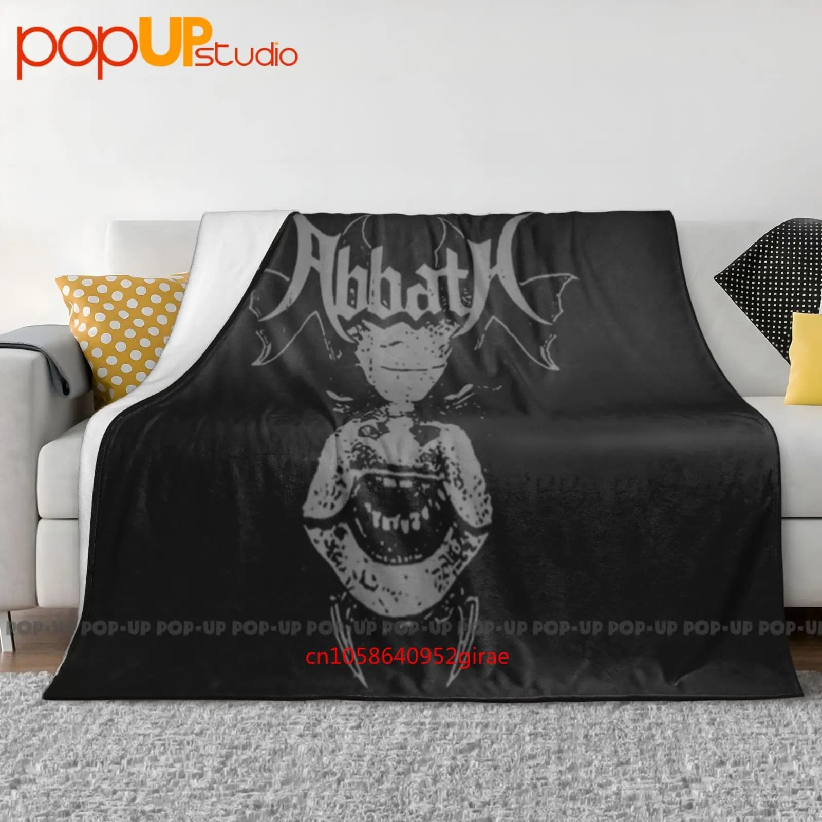 Abbath Cd Cvr Olve Outsrider Live 2020 Tour Coperta ufficiale ultra morbida Trapunta Copridivano invernale Copriletto