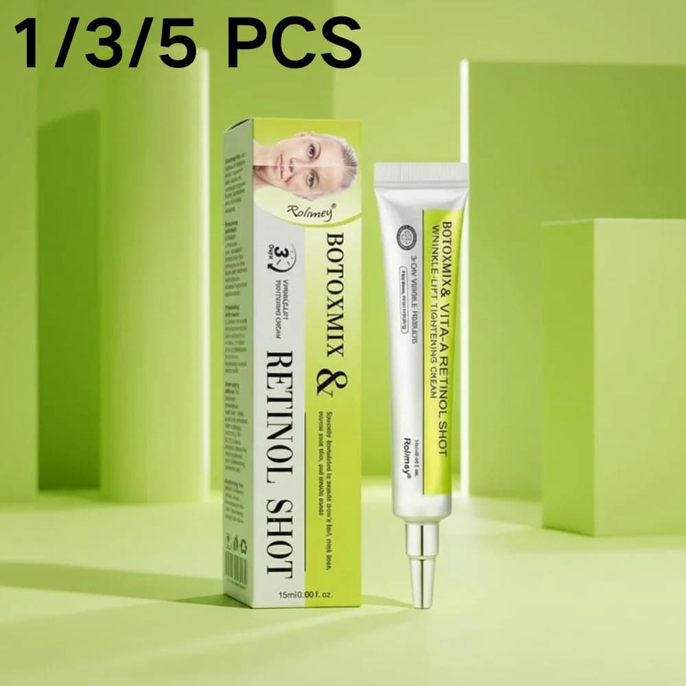 Crema Rassodante e Illuminante Retinal-Shot, Riduce le Rughe Sottili, Idratante per Pelle Secca e Sensibile, Cura Invernale