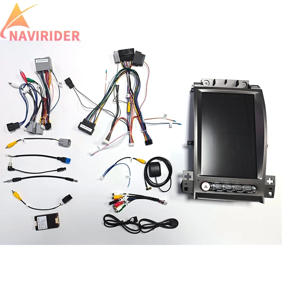 Autoradio Multimediale 12.8'' con Schermo Verticale Android 15 per Ford Taurus 2010-2019, GPS e Carplay