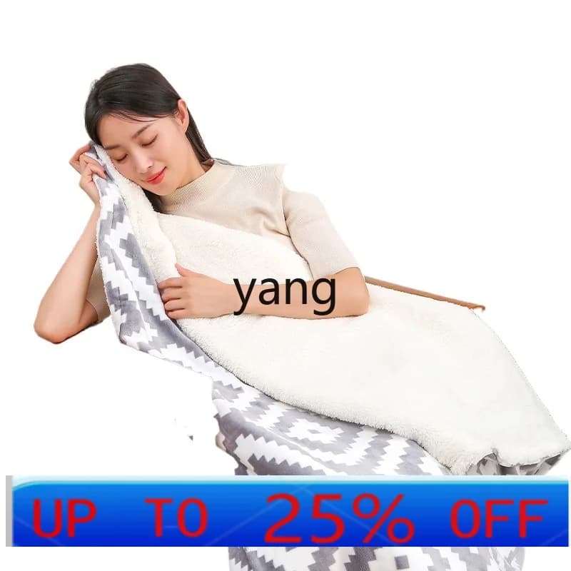 Coperta elettrica LTT riscaldamento per ufficio copridivano scialle per gambe scaldapiedi trapunta coperta calda lavabile