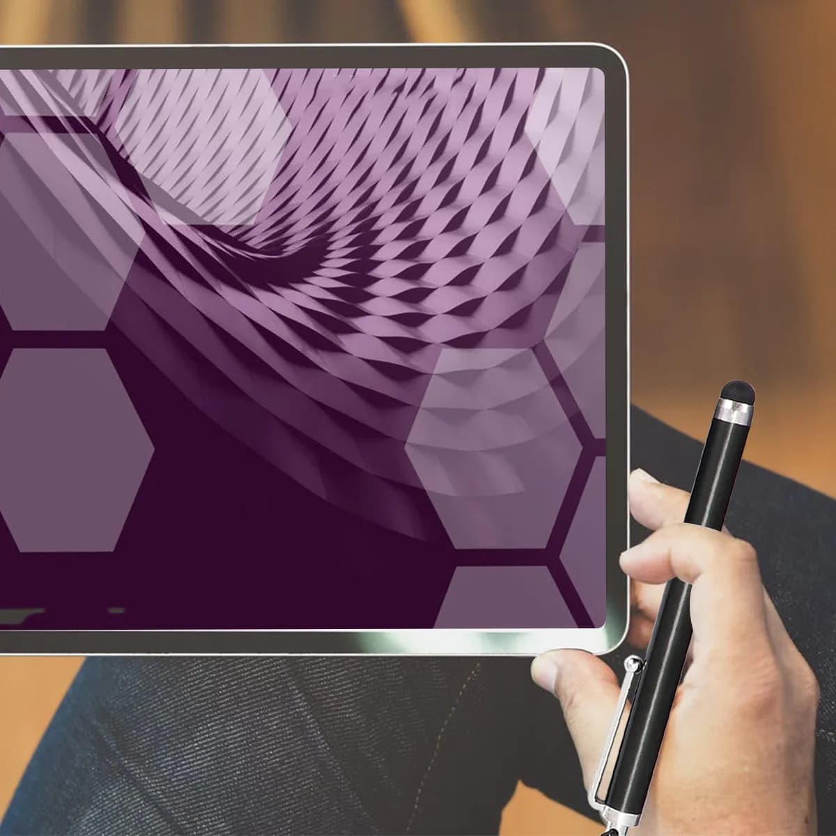 Penna capacitiva per touch screen da 5 pezzi, stilo da 9 mm in silicone e metallo, cordino anti-smarrimento, compatibile con telefono, tablet, disegno, scrittura