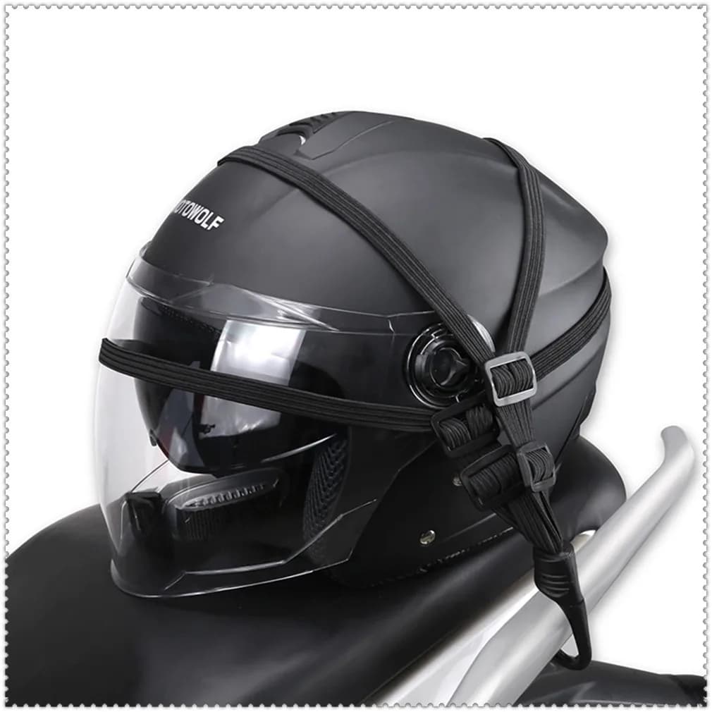 Ganci per moto supporto per Organizer in rete rete per casco per bagagli per CALIFORNIA Custom TouRing Classic ELDORADO GRISO MGX21