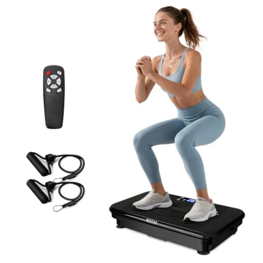 Vibrant Pedal for Linphatic Drainage and Full Body Training - Domestic Exercise Machine for Muscle Loss for Men and Women