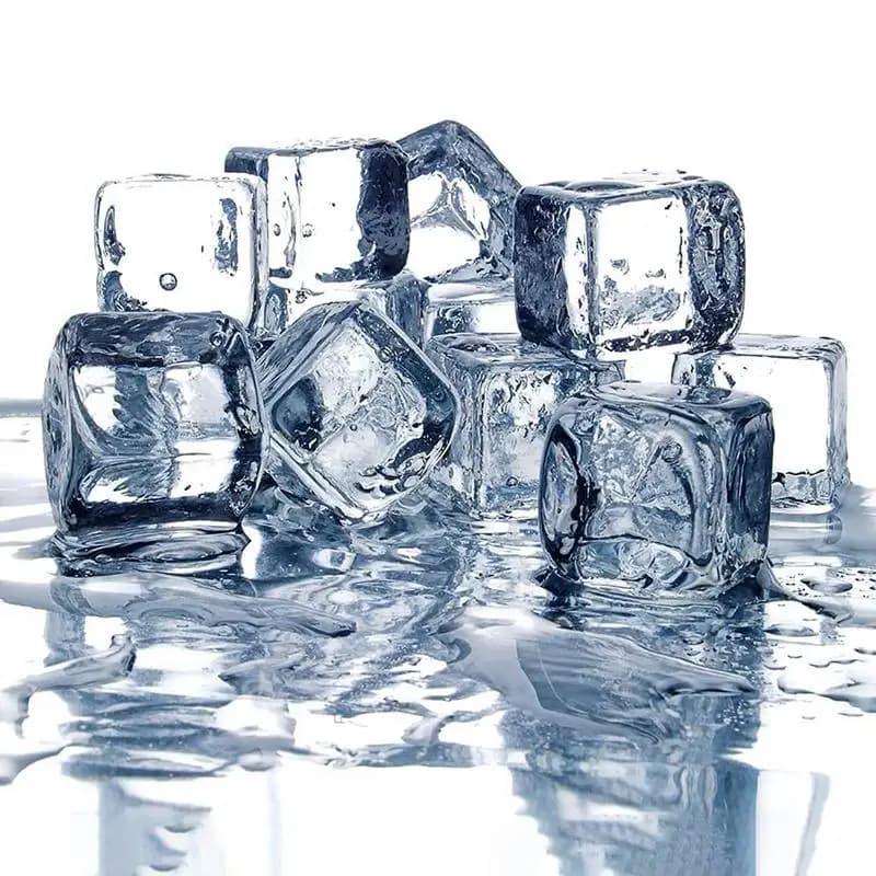 50PCS 3D acrilico falso cubo di ghiaccio artificiale quadrato di cristallo Ice Bar puntelli creatore di cubetti di ghiaccio stampi per palline di ghiaccio fai da te per il vantaggio del whisky