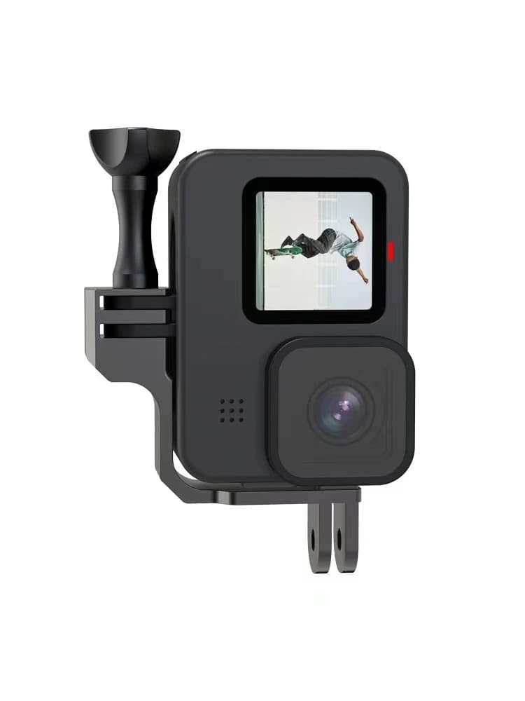 Adatto per adattatore per fotocamera verticale DJI Gopro center, accessori per fotocamere sportive con schermo orizzontale-verticale
