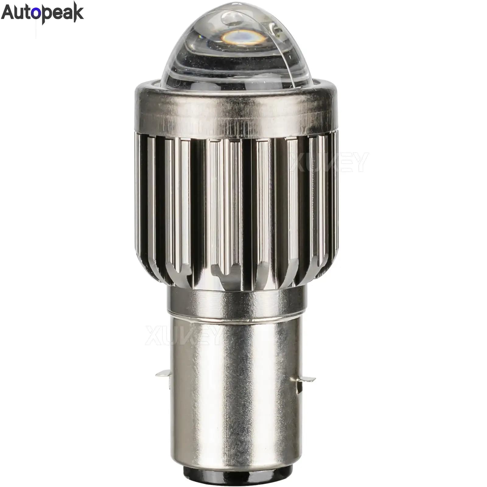 Lampadine per fari moto H6 S2 S1 BA20D LED CSP Chip 9V-80V Motos High/Low Beam accessori per Scooter lampadine fendinebbia 12V/24vled