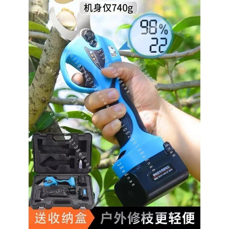 Scissors Fruit Tree Rechargeable Pruning Mulberry Tree Backpack Powerful Lithium Battery Gardening Branch Shearing Artifact