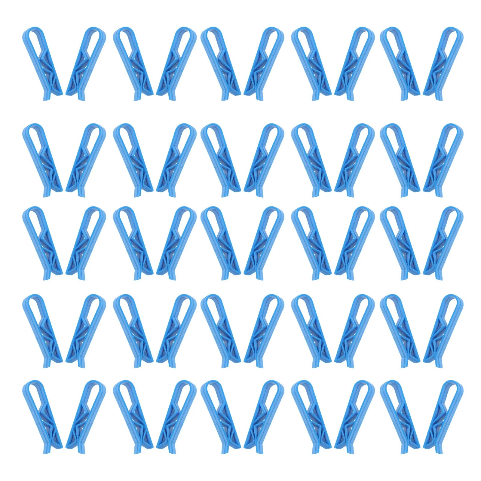 50 Pezzi Clip per Bidone della Spazzatura, Supporti in Plastica per Sacchi della Spazzatura, Clip Robuste per Fissaggio Cestini Rifiuti in Cucina e Bagno