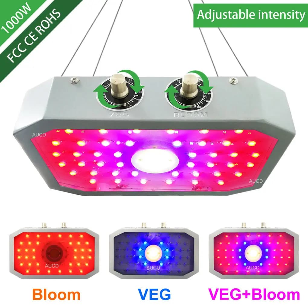 LED Light Infrared Ultraviolet Plant Flower Grow Lamp Full Spectrum For Home Garden Greenhouse Vegetable Growth VEG BLOOM Lights