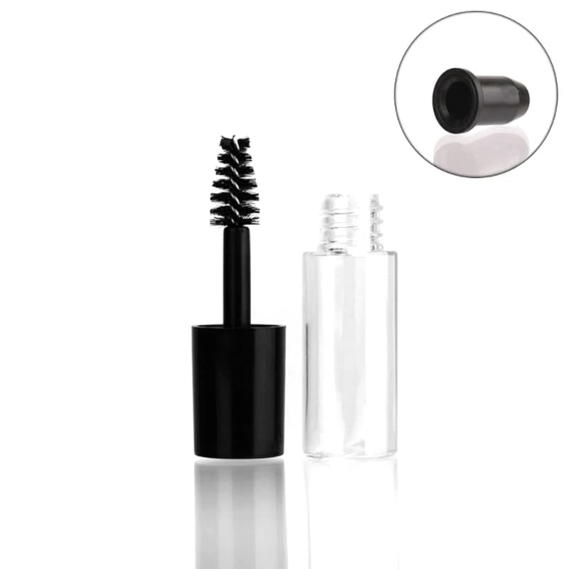Z. Vacuum bottles for Mascara with Applicator, Rechargeable, 0.8ml, Vacuum Tube for Mascara Fai-da-te, Cream Container Eyelash, Liquid Flacons
