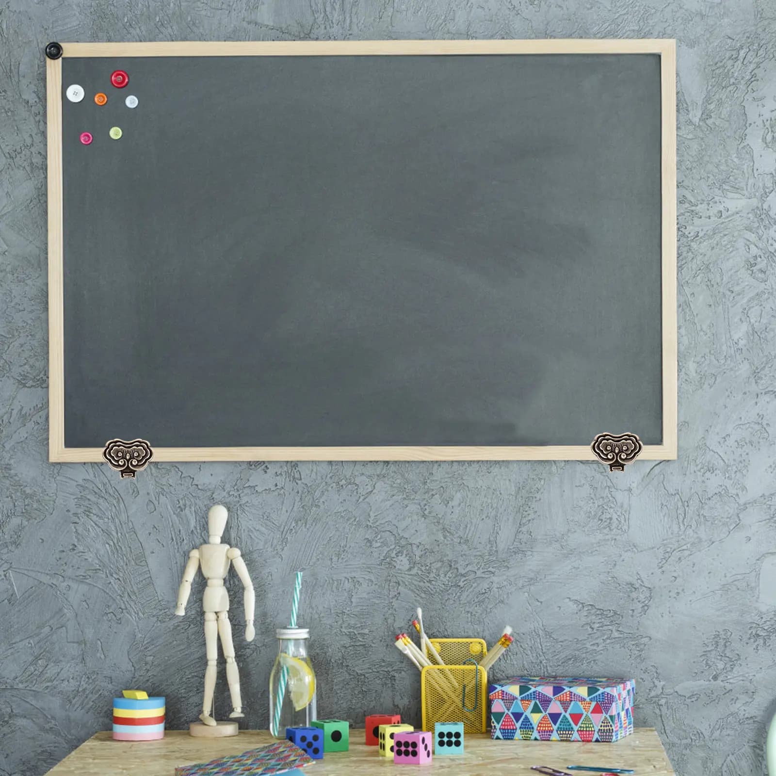 Gancio per Cornici in Ottone, Design Cinese, Robusto Gancio per Quadri, Orologi da Parete, Decorazioni per Casa e Ufficio, Gancio per Appendere Targhe