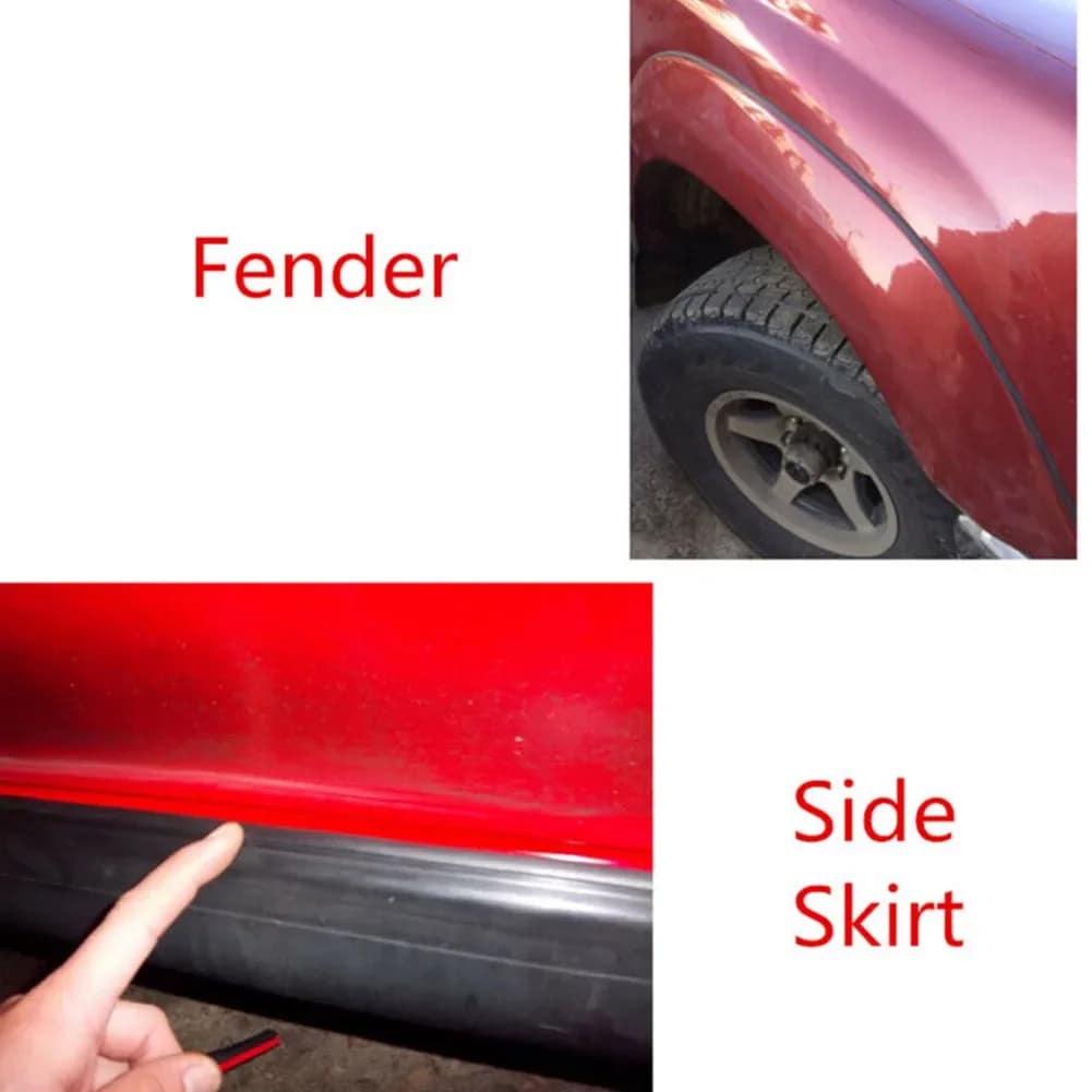 Parti di ricambio per striscia di tenuta con nastro biadesivo Accessorio impermeabile Guarnizione in gomma 5M Faro antipolvere per auto