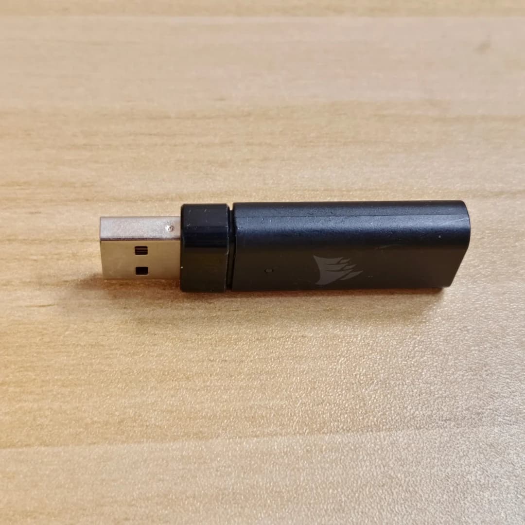 Adattatore ricevitore dongle USB per cuffie da gioco wireless per Corsair HS70 / HS70 PRO