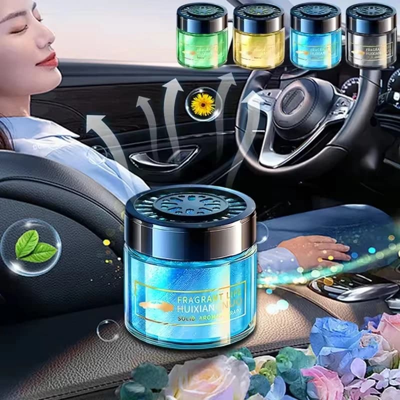Deodorant for auto Solid balm Car perfume Aromatherapy Natural vegetable fragrance Odore Odor remover for home closet decoration