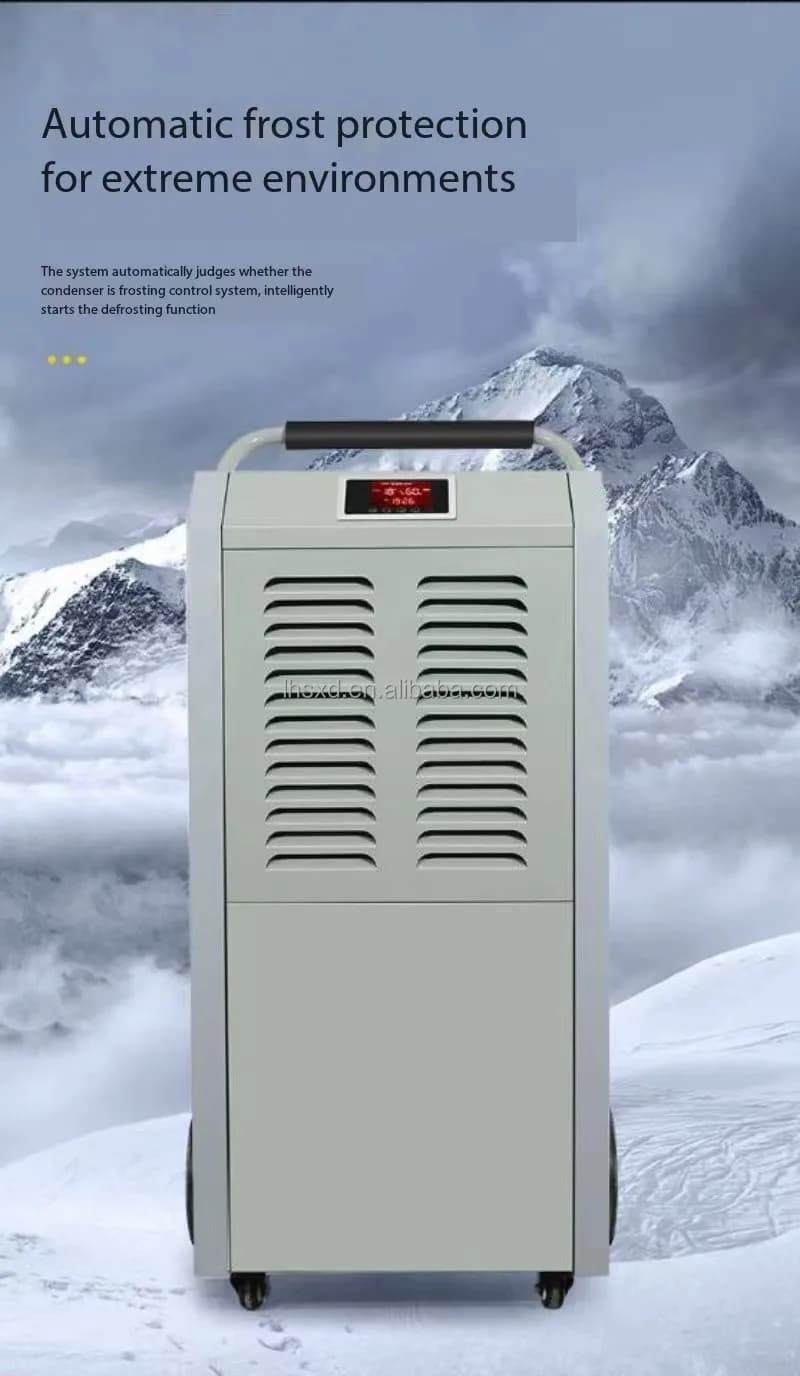 Deumidificatore intelligente ad alta potenza caldo Asciugatrice per seminterrato Officina Magazzino Deumidificatore commerciale di grande area