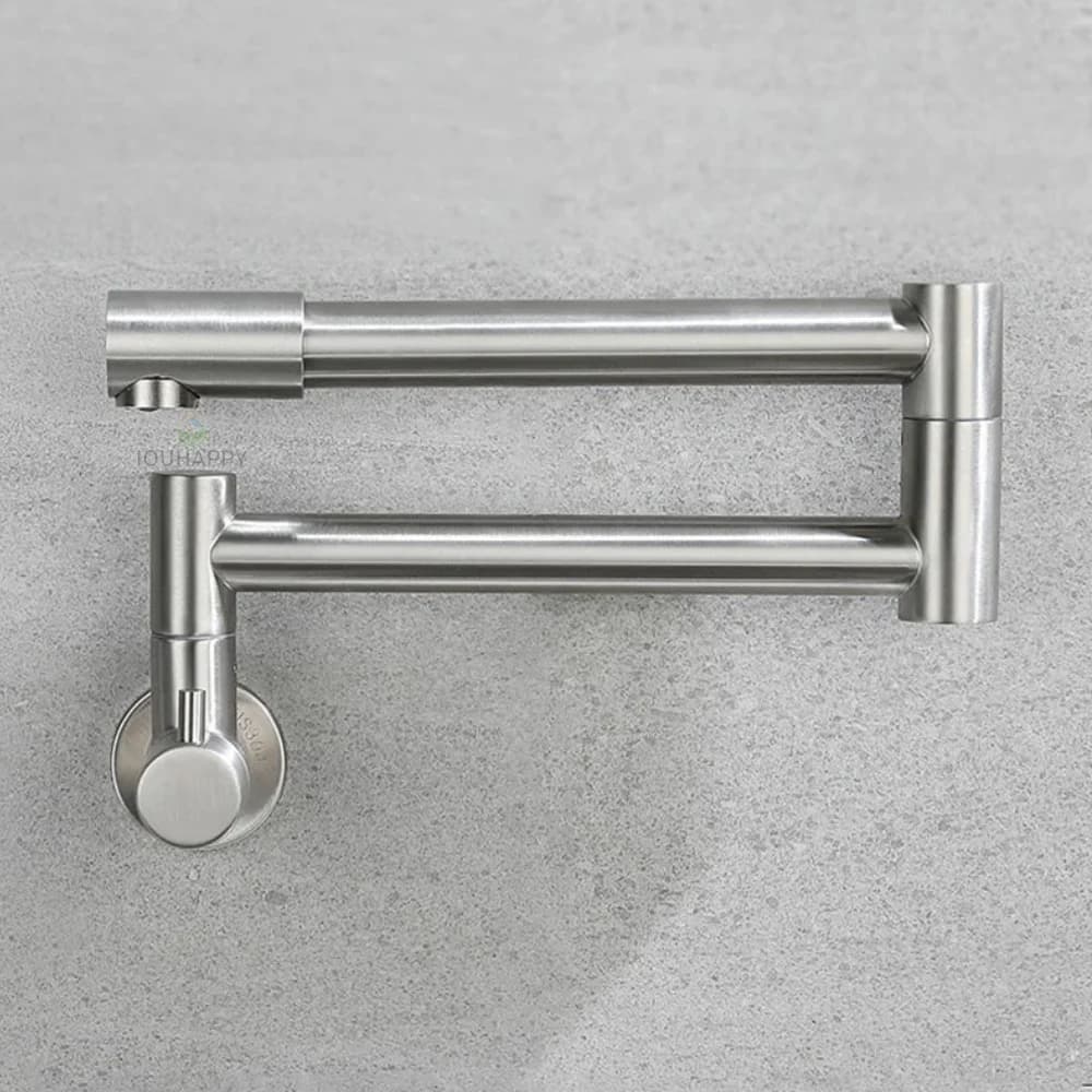 Rubinetto per lavello Rubinetto da cucina pieghevole telescopico da piano Rubinetto per lavabo a mano Rubinetto per acqua monocomando Accessori per il bagno
