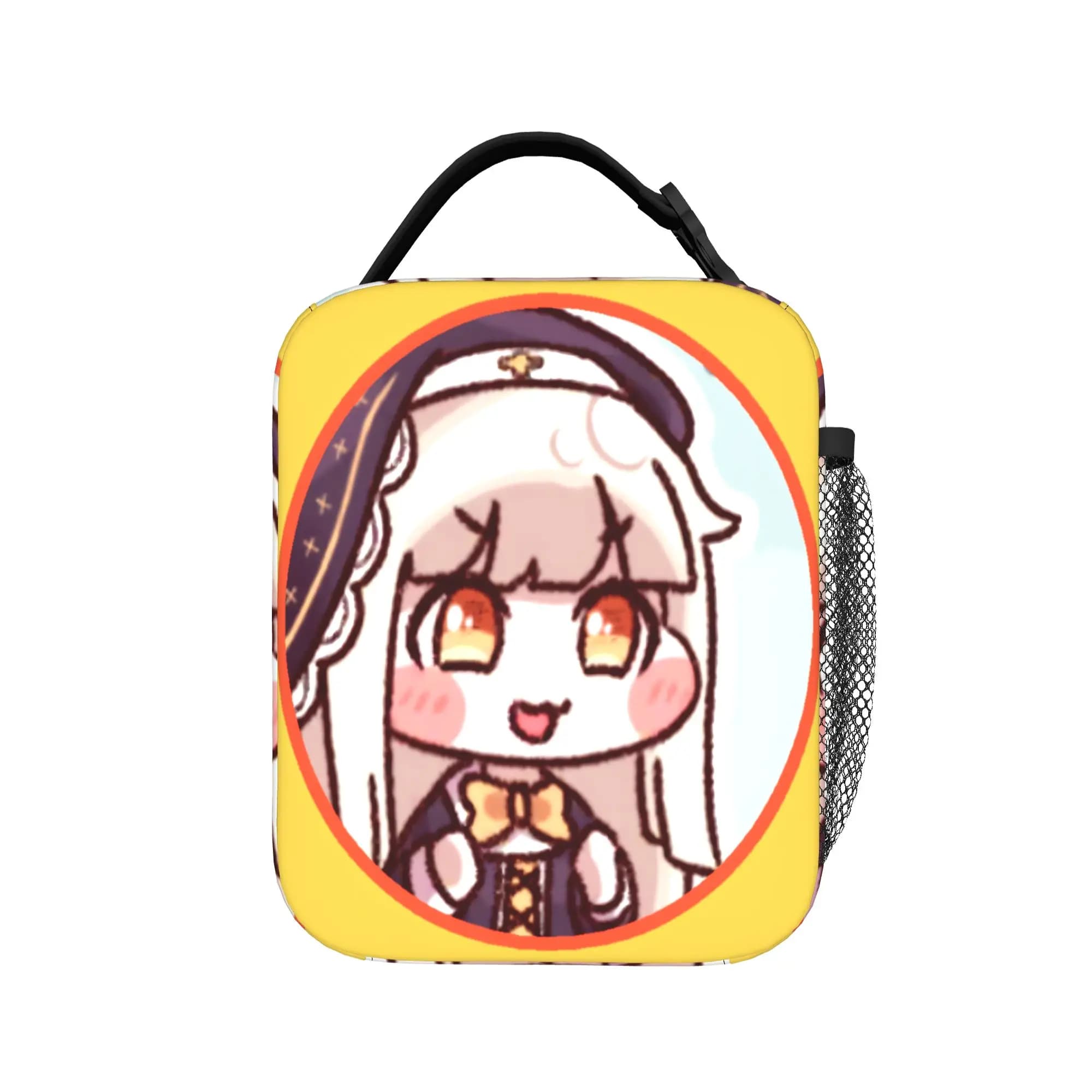 Lunch Box Trickcal C-Chibi Go Games Merch Lunch Food Box Scatola termica multifunzione per il pranzo, per i viaggi