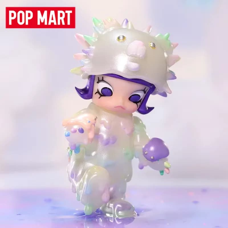 POP MART Molly x INSTINCTOY Erosione Molly Costume Serie Scatola Cieca Giocattoli Kawaii Anime Action Figure Sorpresa Scatola Mistero Bambole